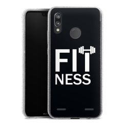 Carry Case Hülle Transparent/glitter ohne Band