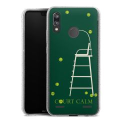 Carry Case Hülle Transparent/glitter ohne Band