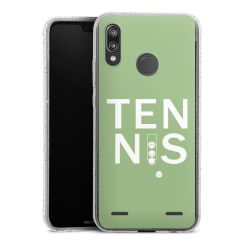 Carry Case Hülle Transparent/glitter ohne Band