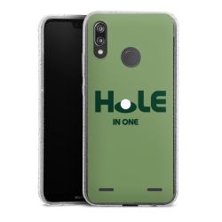 Carry Case Hülle Transparent/glitter ohne Band