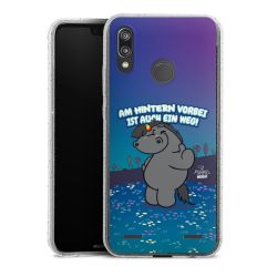 Carry Case Hülle Transparent/glitter ohne Band