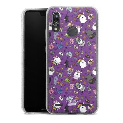 Carry Case Hülle Transparent/glitter ohne Band