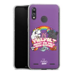 Carry Case Hülle Transparent/glitter ohne Band