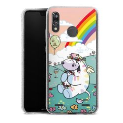 Carry Case Hülle Transparent/glitter ohne Band