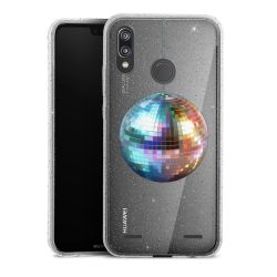 Carry Case Hülle Transparent/glitter ohne Band