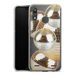 Carry Case Hülle Transparent/glitter ohne Band