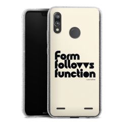 Carry Case Hülle Transparent/glitter ohne Band