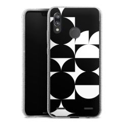 Carry Case Hülle Transparent/glitter ohne Band