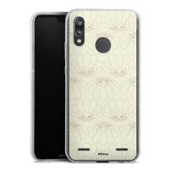 Carry Case Hülle Transparent/glitter ohne Band