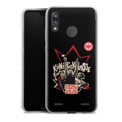 Carry Case Hülle Transparent/glitter ohne Band