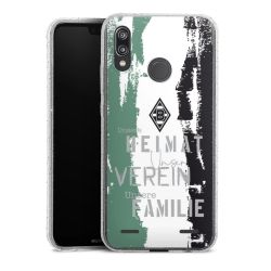 Carry Case Hülle Transparent/glitter ohne Band