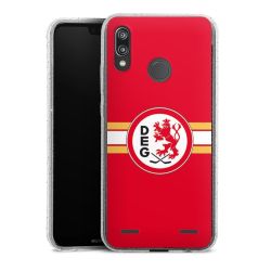 Carry Case Hülle Transparent/glitter ohne Band