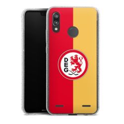 Carry Case Hülle Transparent/glitter ohne Band