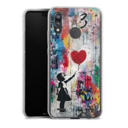 Carry Case Hülle Transparent/glitter ohne Band