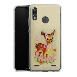 Carry Case Hülle Transparent/glitter ohne Band