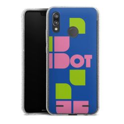 Carry Case Hülle Transparent/glitter ohne Band