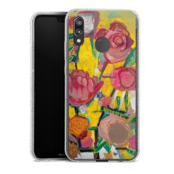 Carry Case Hülle Transparent/glitter ohne Band