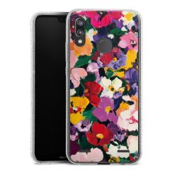 Carry Case Hülle Transparent/glitter ohne Band