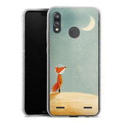 Carry Case Hülle Transparent/glitter ohne Band