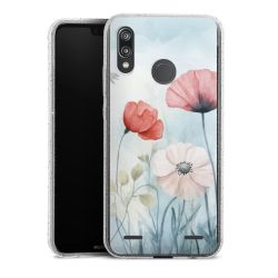 Carry Case Hülle Transparent/glitter ohne Band