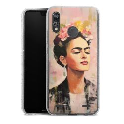 Carry Case Hülle Transparent/glitter ohne Band