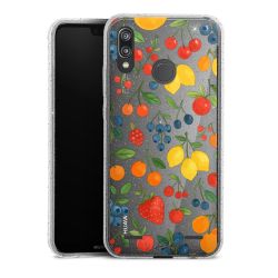 Carry Case Hülle Transparent/glitter ohne Band