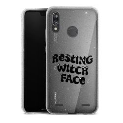 Carry Case Hülle Transparent/glitter ohne Band