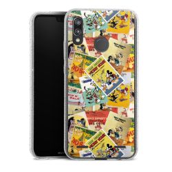 Carry Case Hülle Transparent/glitter ohne Band