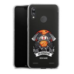 Carry Case Hülle Transparent/glitter ohne Band