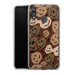 Carry Case Hülle Transparent/glitter ohne Band