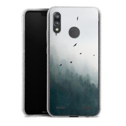 Carry Case Hülle Transparent/glitter ohne Band