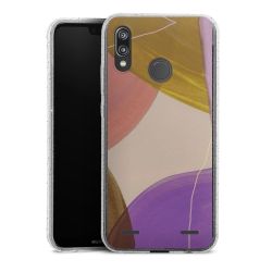 Carry Case Hülle Transparent/glitter ohne Band