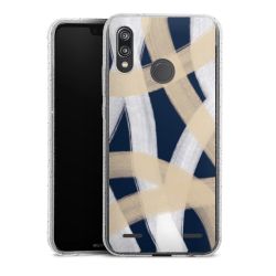 Carry Case Hülle Transparent/glitter ohne Band