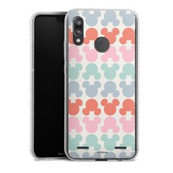 Carry Case Hülle Transparent/glitter ohne Band