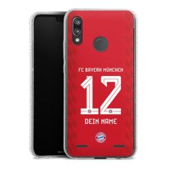 Carry Case Hülle Transparent/glitter ohne Band