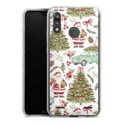 Carry Case Hülle Transparent/glitter ohne Band