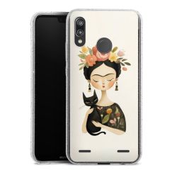 Carry Case Hülle Transparent/glitter ohne Band