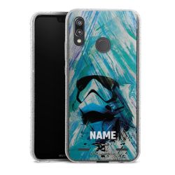 Carry Case Hülle Transparent/glitter ohne Band