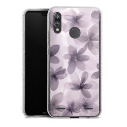 Carry Case Hülle Transparent/glitter ohne Band