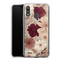 Carry Case Hülle Transparent/glitter ohne Band