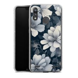 Carry Case Hülle Transparent/glitter ohne Band