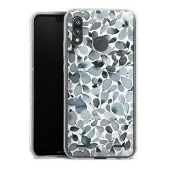 Carry Case Hülle Transparent/glitter ohne Band