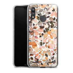 Carry Case Hülle Transparent/glitter ohne Band