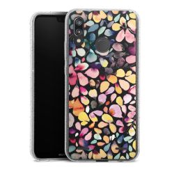 Carry Case Hülle Transparent/glitter ohne Band