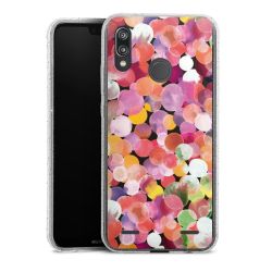 Carry Case Hülle Transparent/glitter ohne Band