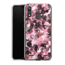 Carry Case Hülle Transparent/glitter ohne Band