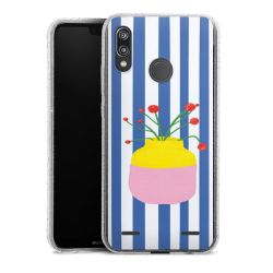 Carry Case Hülle Transparent/glitter ohne Band