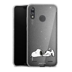 Carry Case Hülle Transparent/glitter ohne Band