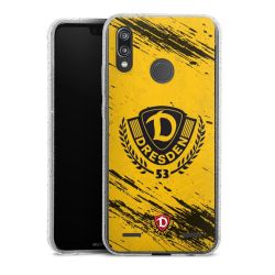 Carry Case Hülle Transparent/glitter ohne Band