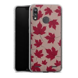 Carry Case Hülle Transparent/glitter ohne Band